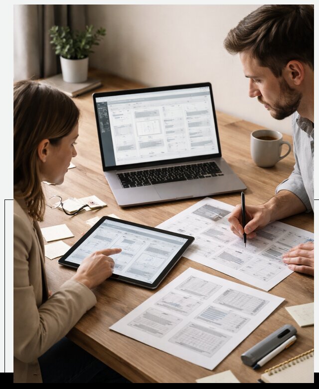 Дизайн ERP систем и интерфейсов для бизнеса в Горячем Ключе