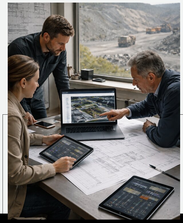 Разработка и внедрение систем для горнодобычи в Горячем Ключе