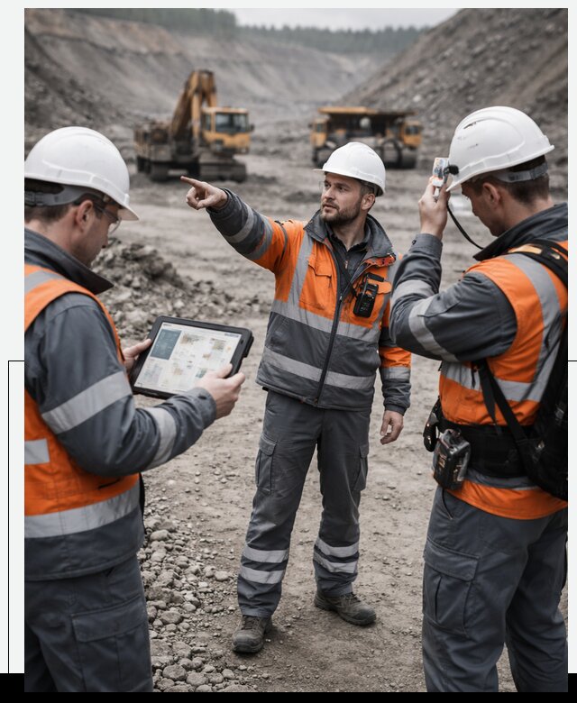 Система контроля персонала для горнодобывающей отрасли в Горячем Ключе