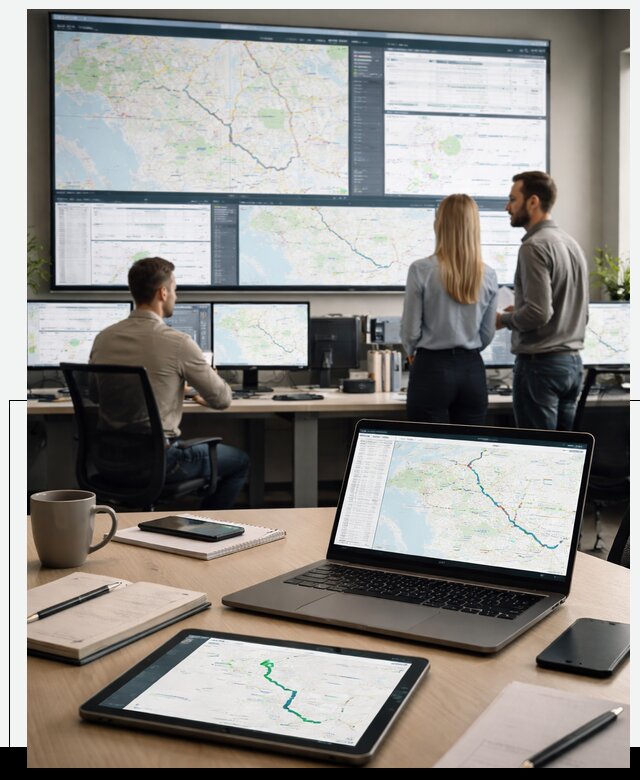 Трекинг грузов и Fleet Management, мониторинг автопарка в Горячем Ключе